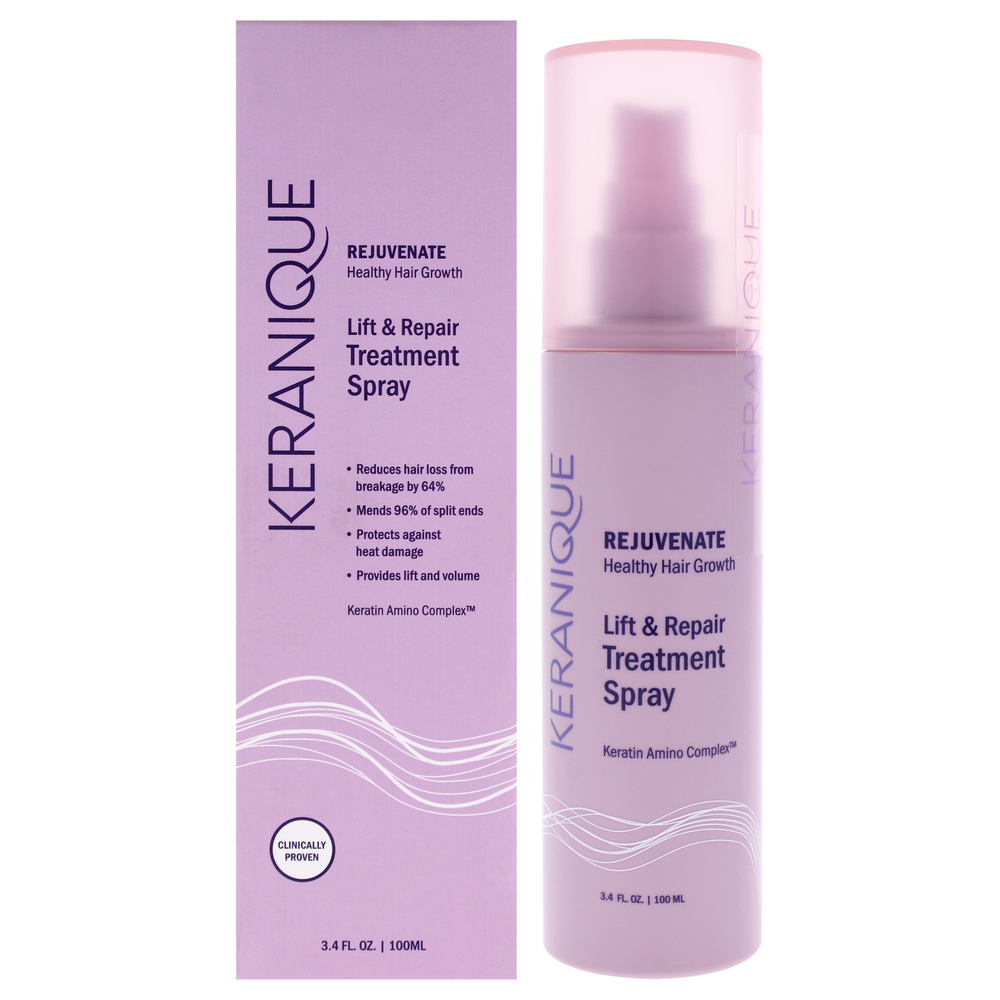 Lift And Repair Treatment Spray by Keranique for Unisex - 3.4 oz Hair Spray